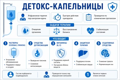 Капельница от наркотиков на дому в Новой Каховке
