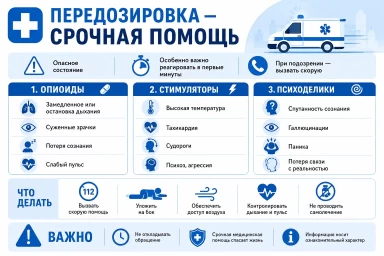 Помощь при передозировке в Новой Каховке