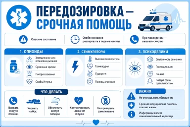 Помощь при передозировке в Новой Каховке